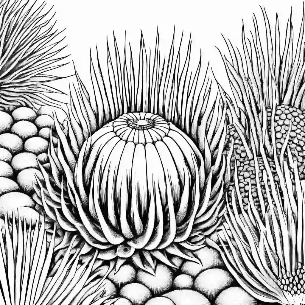 Sea Urchins coloring pages